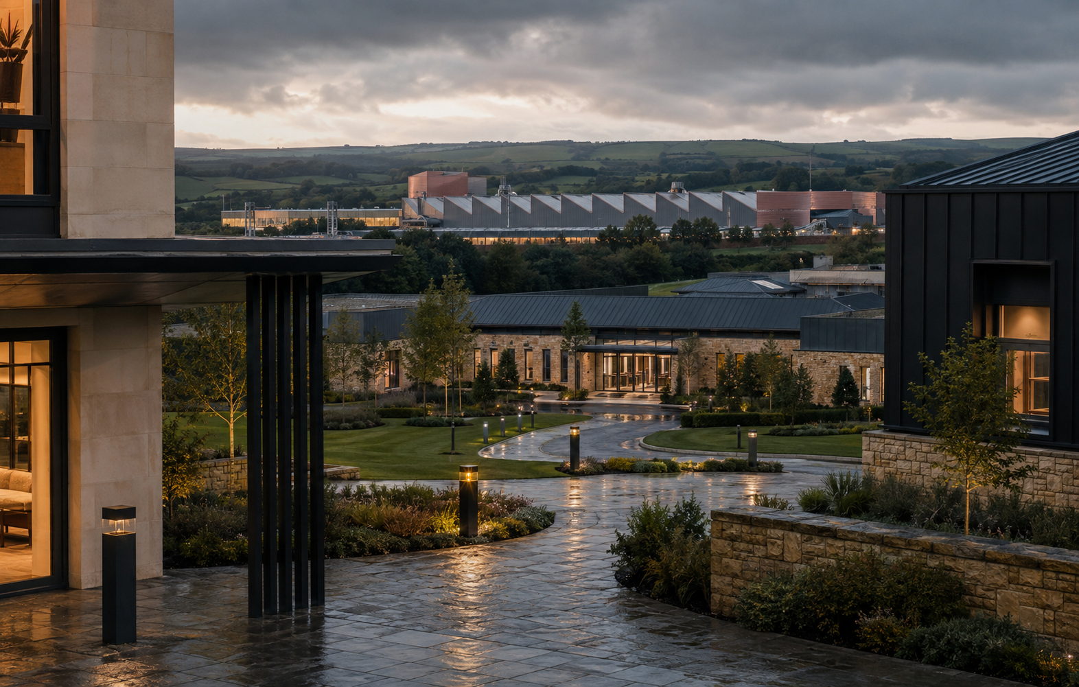 British property, business and industrial landscape